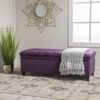 Juliana - Storage Ottoman - Purple - Image 9