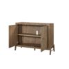 Two Door Server - Light Brown - Image 2