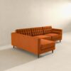 Christian - Sectional Sofa Left Facing - Burnt Orange - Image 4