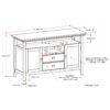 Redmond - Tall TV Media Stand - Rustic Natural Aged Brown - Image 9