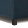 Harrison - Coffee Table Storage Ottoman - Distressed Dark Blue - Image 7