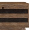 Clarkson - Low TV Stand - Rustic Natural Aged Brown - Image 6