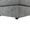 Chenille Modular Sectional Sofa, U Shaped Reversible Couch, Free Combination, 6 Seat Sleeper Sofa Bed With Ottoman, Convertible Oversized Indoor Furniture - Gray - Image 10