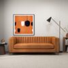 Angelina - Leather Sofa - Brown - Image 6