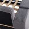 Twin Size Upholstered Daybed With Storage Armrests, Trundle And Latest Integrated Bluetooth Audio System - Gray - Image 7