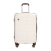 5 Piece Set (20"24"28 +A Travel Bag And A Toiletry Bag), Pp Hardshell Carry On Luggage Set With Tsa Lock Carry On Suitcase Luggage Durable Suitcase - White - Image 16