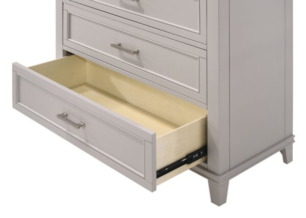 5 Drawer Chest - Gray