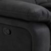 Marshall - Reclining Console Loveseat - Black - Image 5
