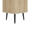 Corner Cabinet, Rattan Door, Freestanding Corner Tables For Small Spaces, Corner Shelf Stand For Living Room, Kitchen, Bathroom, Bedroom - Natural - Image 24