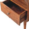 Dome Bedside Table - Brown - Image 3