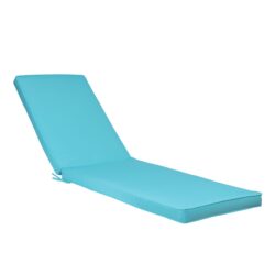 Outdoor Lounge Chair Cushion Replacement Patio Funiture Seat Cushion Chaise Lounge Cushion - Sky Blue