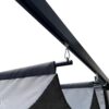 Replacement Canopy Top Fabric For 10X10 Ft Outdoor Patio Retractable Pergola Sunshelter Pergola Canopy - Gray - Image 3