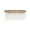 Havana - Cane Upholstered Bench Settee - Ivory White - Image 5
