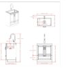 Reed - Deluxe Laundry Cabinet With Pull-Out Faucet And Stainless Steel Sink - Pure White - Image 7