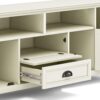 Burlington - TV Media Stand - Antique White - Image 6