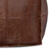 Sheffield - Coffee Table Pouf - Distressed Brown - Image 4