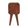 Extra Mini Curved Nightstand - Chestnut - Image 5