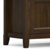 Burlington - Low TV Media Stand - Mahogany - Image 4