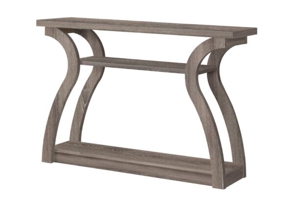 Accent Console Table For Entryway, Contemporary Stylish - Taupe