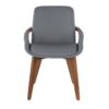 Cosmo - Mid-Century Chair - Walnut / Gray - Image 5