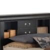 Louis Phillipe - Twin Storage Bed - Black - Image 4
