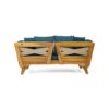 Outdoor Expandable Daybed With Cushions - Teak - Image 9