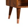 Manila - Copper 1 Drawer Nightstand - Chestnut - Image 6
