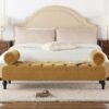Lewis Bolster - Arm Entryway Bench - Gold - Image 13
