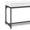Banting - Mid Century Desk - White - Image 7