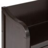 Connaught - Entryway Storage Bench - Dark Chestnut Brown - Image 3