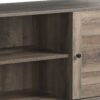 Baina - Rustic TV Stand - Oak - Image 5