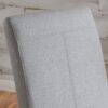 Amaranthine - Upholstered Dining Chair With High Back And Wood Legs (Set of 2) - Light Gray - Image 7