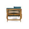 Outdoor Expandable Daybed With Cushions - Teak - Image 11