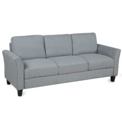 3 Seat Sofa Living Room Sofa - Gray