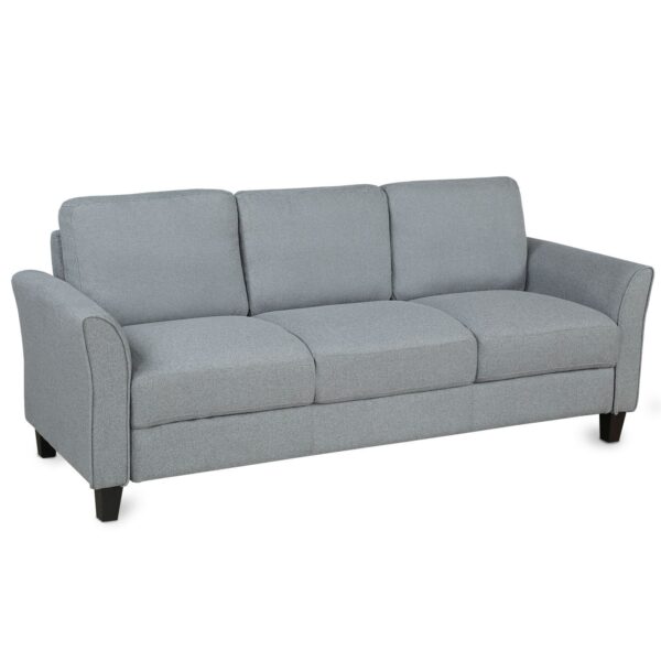 3 Seat Sofa Living Room Sofa - Gray