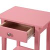 Contemporary Nightstand - Pink - Image 5