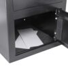 0 72 Cu Ft Keypad Depository Safe - Black - Image 7