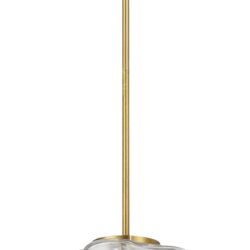 Soiree - 4 Candle Lights Pendant - Clear / Gold