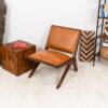 Colin - Lounge Chair - Brown / Tan - Image 5