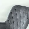 Hannah - Mid-Century Modern Rocking Chair - Gray - Image 2