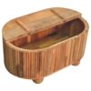 Soba - Ball Lid Up Coffee Table - Oak - Image 4