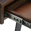 Lowry - Desk - Distressed Charcoal Brown - Image 7