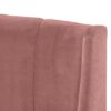 Aspen - Queen Vertical Tufted Headboard Platform Bed Set - Ash Rose Pink - Image 11