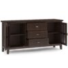 Artisan - Large Sideboard Buffet - Dark Chestnut Brown - Image 2