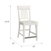 Haidel - Slat Back Counter Stools (Set of 2) - White - Image 6