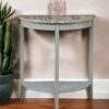 Justino - Console Table - Gray / Oak - Image 3