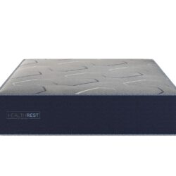 HealthRest - California King PolarBreeze Plush - Navy Blue
