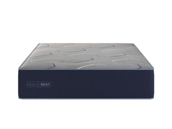 HealthRest - King PolarBreeze Plush - Navy Blue