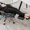 Big And Tall Office Chair, High Back Ergonomic Office Chair With Footrest, Executive - Black - Image 3