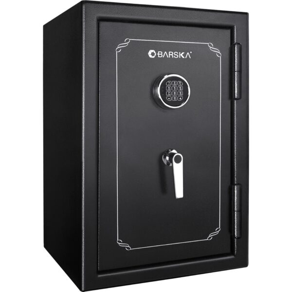 4.39 Cubic Ft Fireproof Safe Vault - Black
